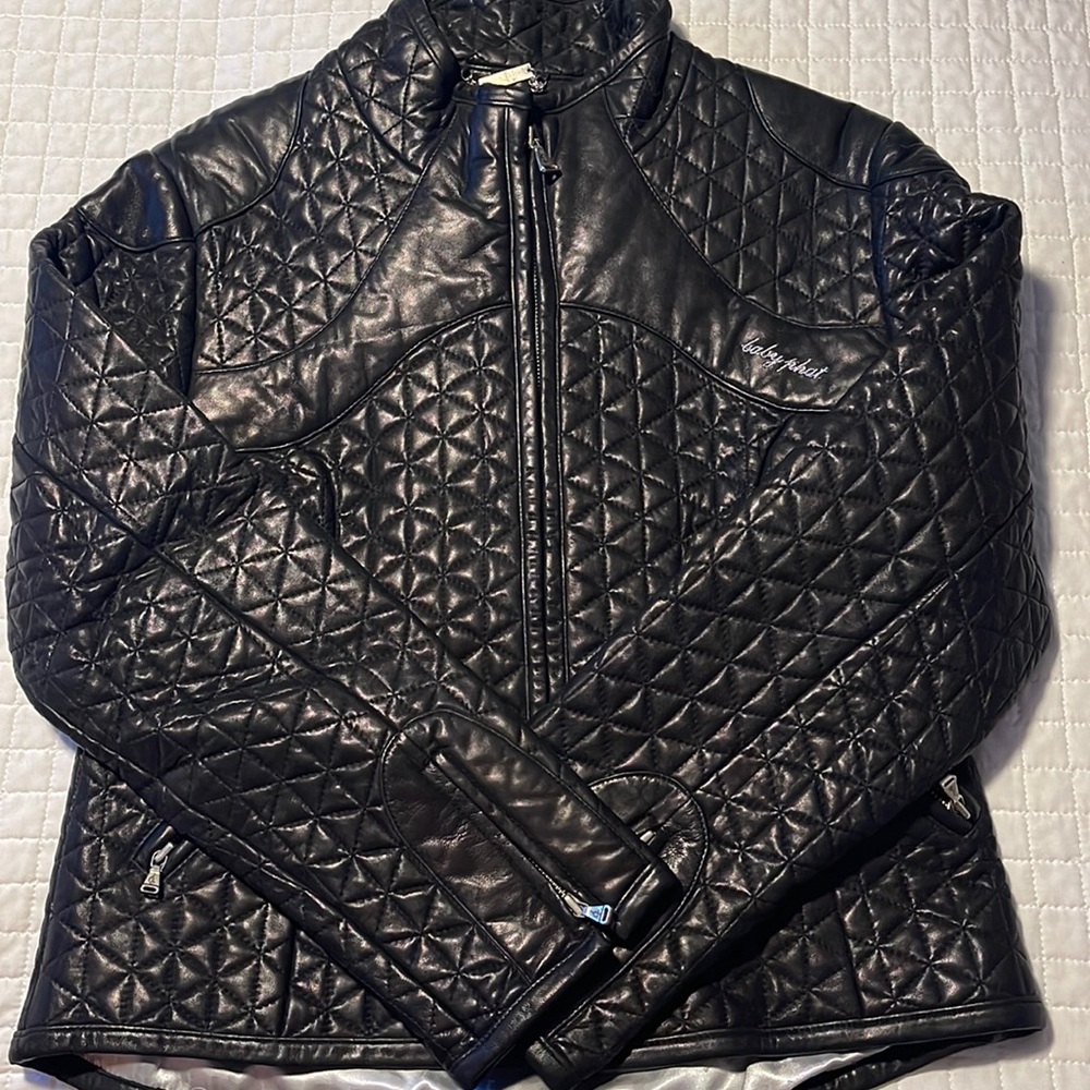 Baby Phat Leather Jacket - L